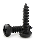 #8 Sheet Metal Screws Black Oxide Stainless Steel Phillips Pan Head Select Size