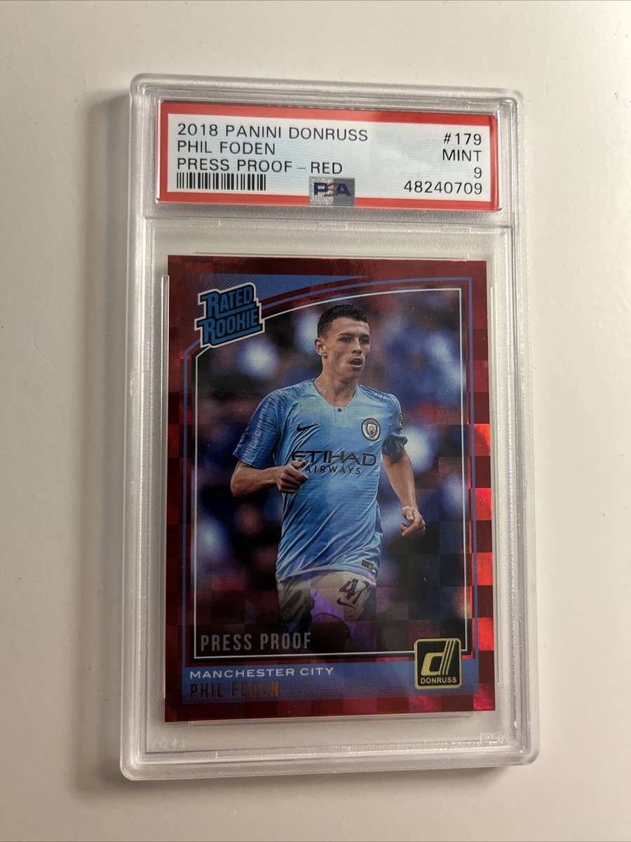 その他 2018 Phil Foden Press Proof Red Rookie 2018 Phil Foden Press Proof Red Rookie（Auction Prices
