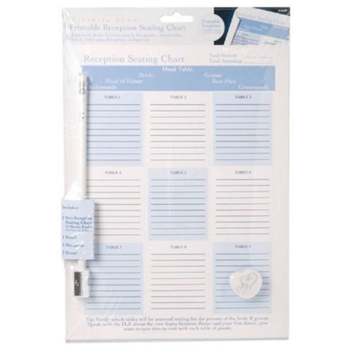 Wedding Reception Seating Charts Victoria Lynn Printable Venue