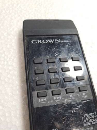 CROWN CD PLAYER REMOTE CONTROL Tested - Picture 3 of 5