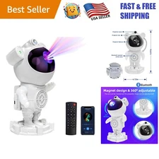 360° Adjustable Star Projector - Bluetooth & White Noise Machine for Kids' Rooms