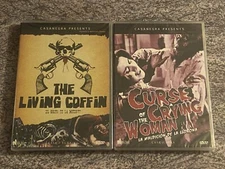 NEW! 2 CasaNegra DVD Lot! The Living Coffin, The Curse of the Crying Woman