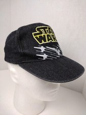 Star Wars Classic X Wing Fighter Logo Flatbrim Baseball Cap Hat Youth