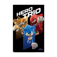 SONIC THE HEDGEHOG 3 - HEART TRIO - POSTER - 22x34 - 25372