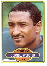 1980 Topps - #118 Cornell Webster Seahawks