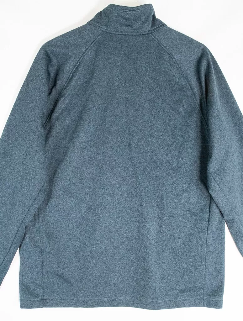 north-face 1/2 zip pullover fleece long sleeve jacket
