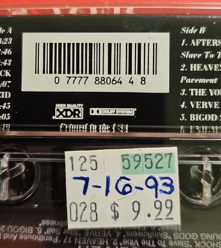 Sliver Soundtrack Cassette SEALED Enigma Shaggy UB40 - Image 3 of 4