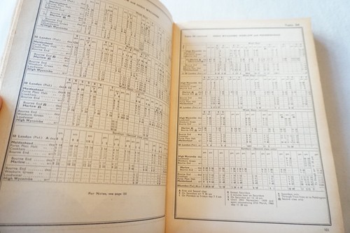 Nov 1959 - June 1960 Western Region Passenger Railway Timetable with Map - Picture 4 of 12