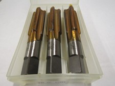 LOT OF THREE - 1"-20 HS FOUR FLUTE PLUG TAP - GH3 -  MADE IN JAPAN 