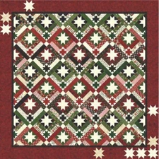 Quilt Pattern STAR FALL Moda BASIC GREY Jelly Roll Friendly WINTER VILLAGE