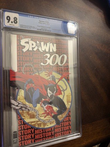 SPAWN #300 Silver Foil 2nd Print McFarlane Cover NYCC Amricons 2019 K1 Gem Mint - Picture 3 of 8