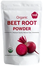 Organic Beet Root Powder (Beta vulgaris) Boost Nitric Oxide 8,16oz Premium FS&H