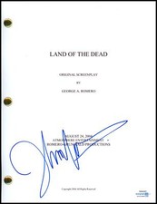 John Leguizamo "Land of the Dead" AUTOGRAPH Signed Full Script Screenplay ACOA