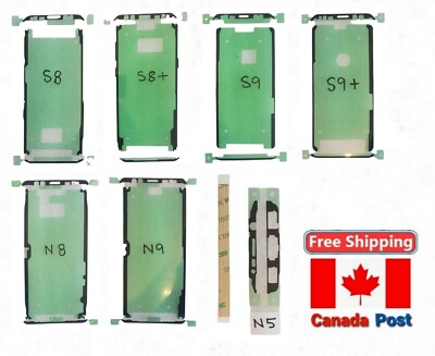 Front Midplate LCD Glass Adhesive Sticker for Samsung Galax S8 S9 S9+ Note8 