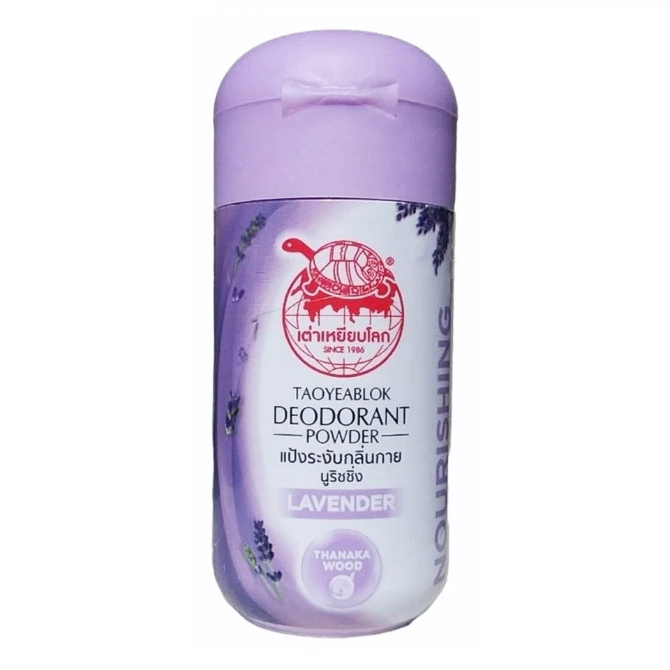 Taoyeablok Antitranspirante Olor Desodorante en Polvo Jt Natural Tailandés Herbal Alum 22g Foto 3 de 4