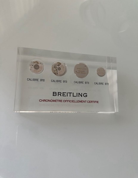 Breitling Dealer Chronometre Movement Display
