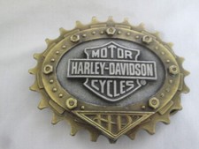 Rare 1993 Harley Davidson Belt Buckle Traditional Classics Sprocket Edge