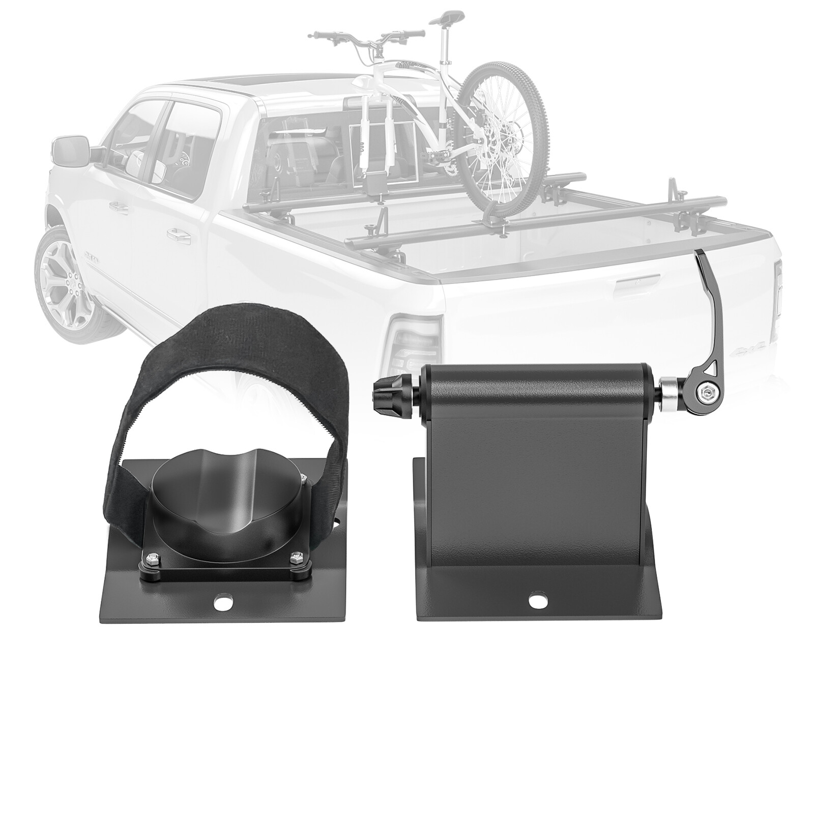 AA Product Bike Car Truck Quick-release Alloy Fork Lock Roof Mount Rack Carrier