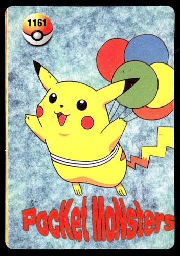 Tarjeta adhesiva Machop 1179 Holo Prisma Venta Monstruos de Bolsillo Pikachu 1161 - Imagen 2 de 2