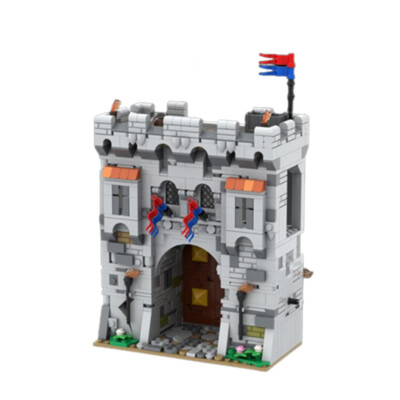 MOC: Modular Castle 01 - Gatehouse for Castle / Village Series 722