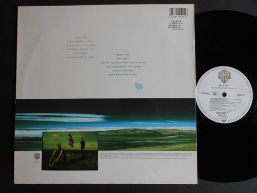 a-HA – Scoundrel Days 12" Vinyl LP album 1986 Warner Bros. Records WX 62 - Picture 4 of 10