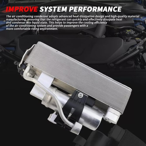 Air Condtioning Condenser for BMW 125i 225i 320i 420i 430i 440i 64509471521 NEW - Foto 3 di 12