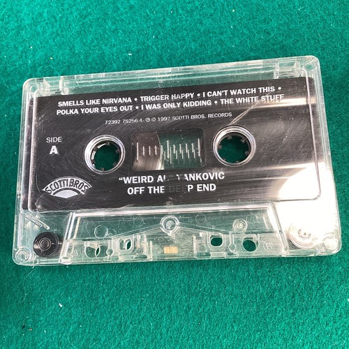 Weird Al Yankovic Off The Deep End Audio Tape Cassette Very Good Condition - Picture 5 of 6