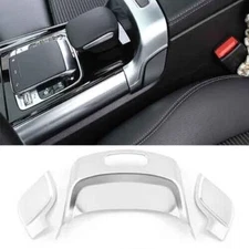 For Benz GLA W156 2020-2023 Silver Box Switch Trim Cover Central Control ABS 3x