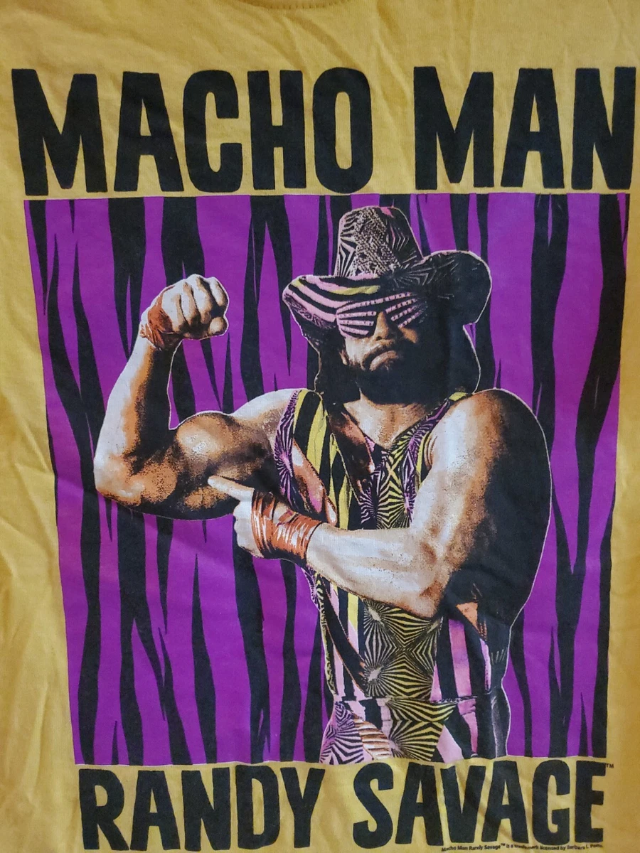 Macho man randy hot sale savage purple shirt