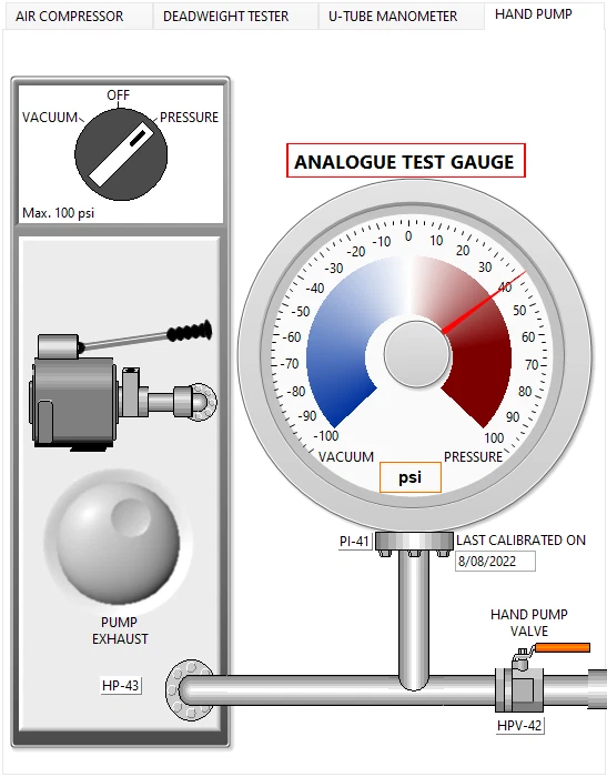 PRESSURE INSTRUMENT CALIBRATION SIMULATION SOFTWARE APP - Image 4 of 4
