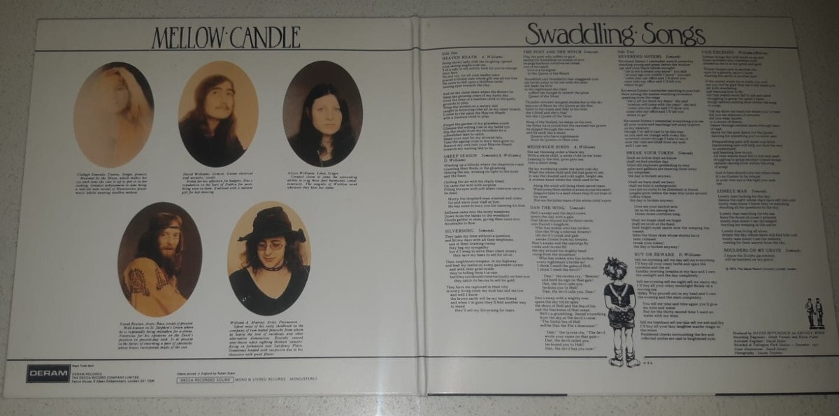 MELLOW CANDLE Swaddling Songs CD GF Japanese Mini Sleeve & Obi 