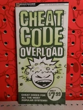 CHEAT CODE OVERLOAD BRADY GAMES Book VIDEO GAME Playstation 2 3 PSP Nintendo DS