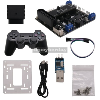 6CH Servo Controller Board+2CH Motor Driver+Handle for RC Tracked Vehicle Robot