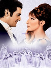 FUNNY GIRL BARBRA STREISAND AS FANNY BRICE WITH OMAR SHARIF GREAT PHOTO