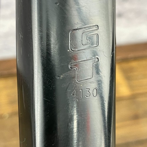 GT 4130 BMX Crank Set 165 mm Power Series Cranks 23.5 mm Spindle Spline 3PC CRMO - Picture 2 of 12