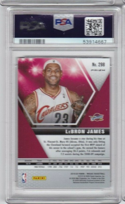 Panini Lebron MVP pink camo PSA10 【公式通販】
