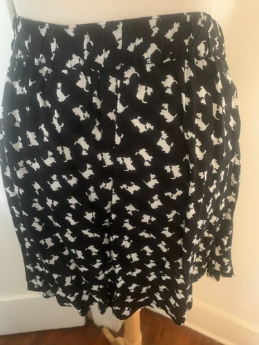 Kaki Paprika Rayon Mini Skirt Size 4 NWT - Picture 3 of 6