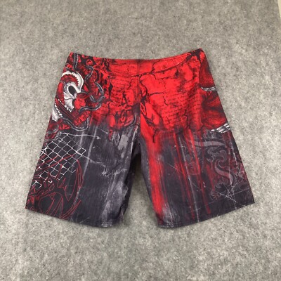Y2K MMA Elite Swim Trunks Board Shorts Mens XL 40x10.5 Y2K MMA Elite Swim Trunks Board Shorts Mens XL 40x10.5