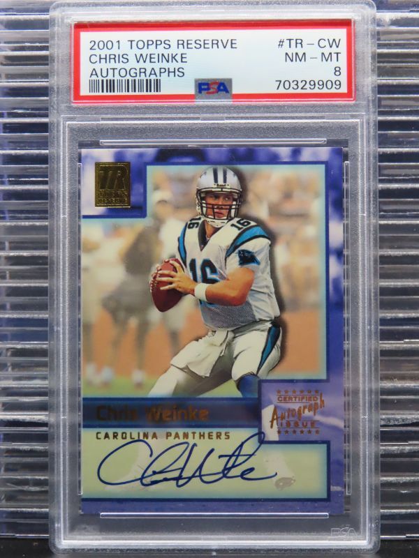 Chris Weinke Topps Reserve Autographs #TRCW Autographs