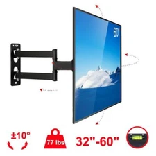 Full Motion TV Wall Mount Bracket 32"37"42"46"50"55"60"65" inch LCD LED OLED