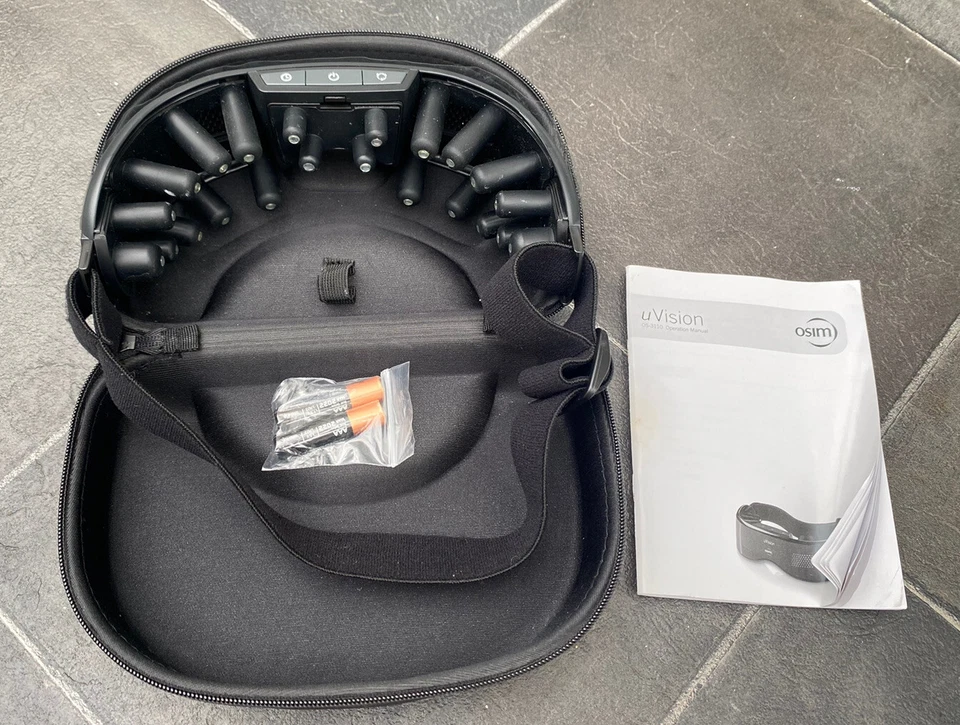 Osim uVision OS-3110 Masajeador de Ojos a Batería Alivio del Dolor Estuche de Relajación Foto 2 de 4