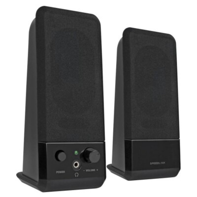 SPEED LINK Lautsprecher EVENT 7 x 18,5 x 8 cm (B x H x T) Stereo USB-Anschluss s