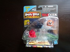 ANGRY BIRDS STAR WARS Ewok Wicket Warrick and Royal Guard Series 2 TELEPODS 2-Pk