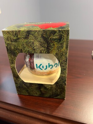 Vintage Kubota Christmas Ornament Third Day of Christmas