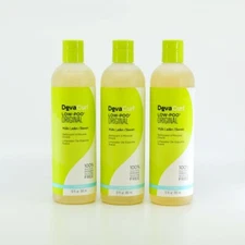 DevaCurl Low-Poo Original Cleanser 12oz(pack of 3) - mild lather cleanser