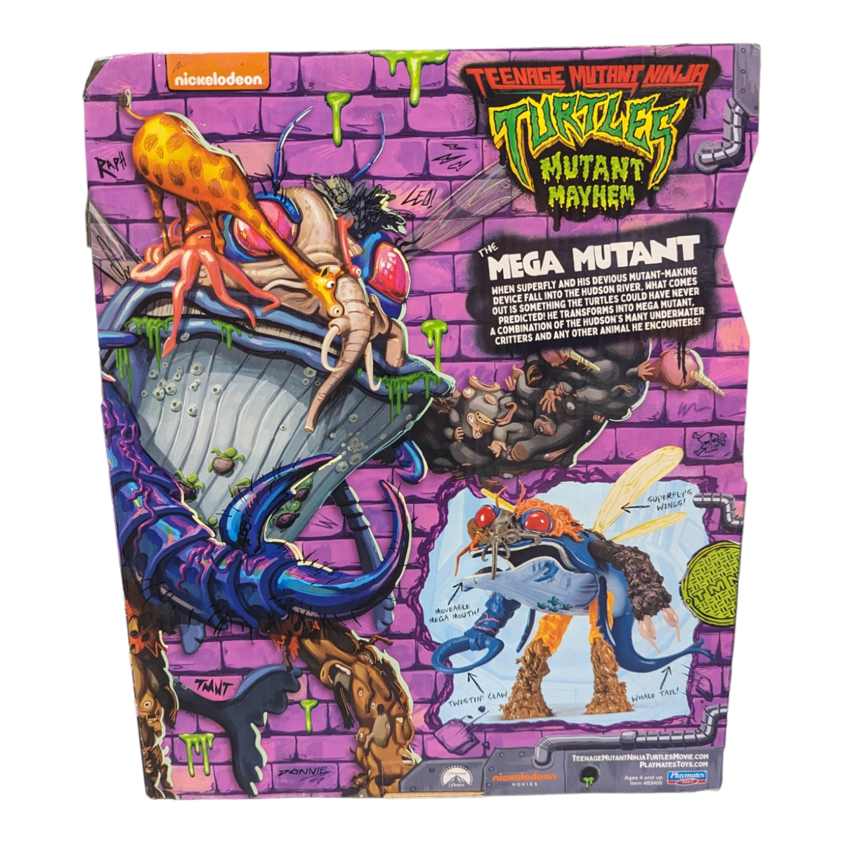 Mutant Mayhem (Mutation Station) The MEGA MUTANT TMNT Walmart
