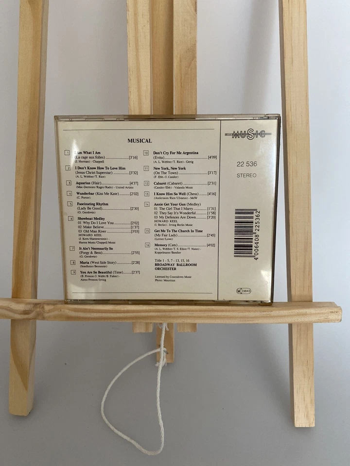 Broadway Ballroom Orchester, Howard Keel - Musical (CD) W-F76 - Bild 2 von 3