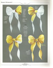 Tole  Decorative Painting Book 1 Priscilla Paints Lessons  Worksheets C91