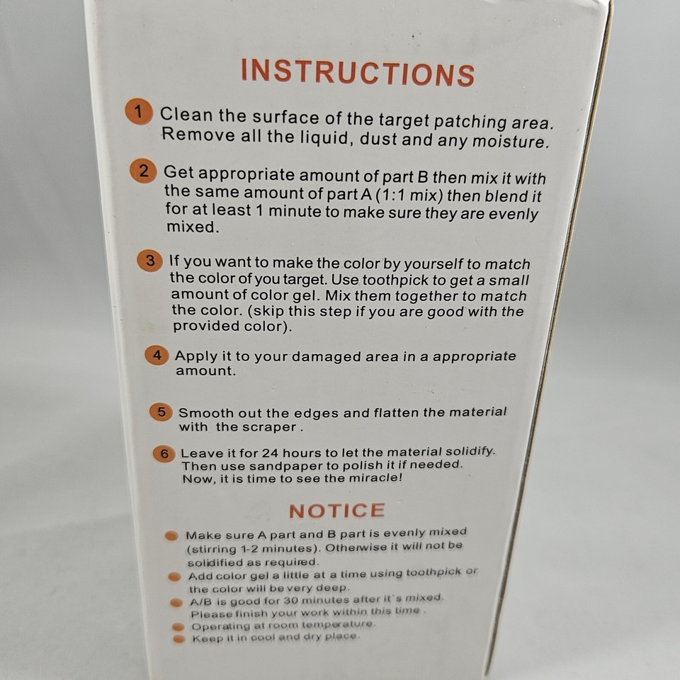 Tub And Shower Repair Kit Home Tinker DIY Colors eBay