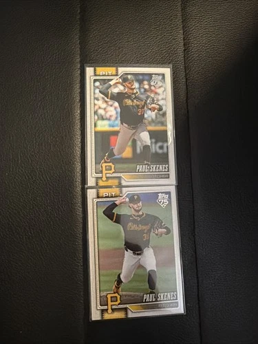 Brand New 2026 Topps Paul Skenes Card Lot Pittsburgh Pirates 2 Cards MLB Base